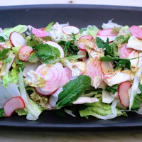 Image of Spring Salad with Caesar Vinaigrette recipe