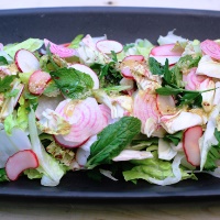 Image of Spring Salad with Caesar Vinaigrette recipe