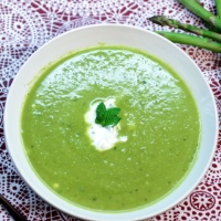 Image of Asparagus and Leek Soup recipe   