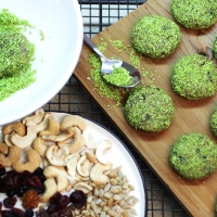 Image of Matcha Cashew Energy Snacks recipe