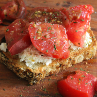Image of Tomato Garlic Toasts