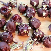 Image of Chili Chocolate Cherry Clusters recipe