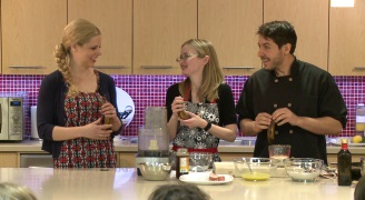 Image of Jennifer Sprung guest hosting the ELLICSR Kitchen class