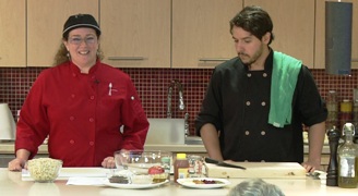 Image of Lisa Shamai guest hosting ELLICSR Kitchen class