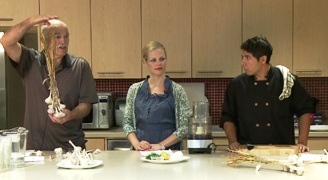 Image of Ron Reid guest hosting the ELLICSR Kitchen class