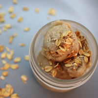 Image of Banana Oatmeal Ice Cream (Dairy Free) recipe