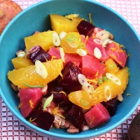 Image of Beet and Mixed Grain Salad recipe