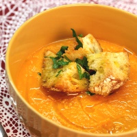 Image of Roasted Carrot Turmeric Soup