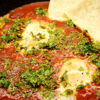 Image of Shakshuka with Eggplant