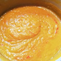 Image of Roasted Sweet Potato Miso Soup recipe 