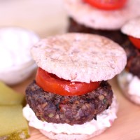 Image of Savory Mushroom Beef Burgers