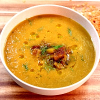 Image of  roasted yellow pepper soup recipe