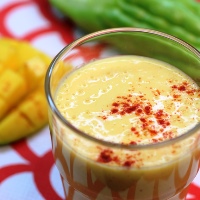 Image of Spiced Mango and Bitter Melon Smoothie