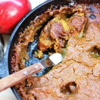 Image of Apple Pumpkin Skillet Cake recipe