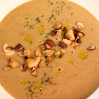 Image of Creamy Mushroom Rice Soup recipe