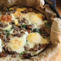 Image of Mushroom Spinach Egg Bake recipe 1