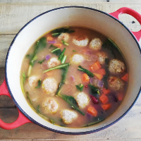 Image of Turkey Meatball Soup 1