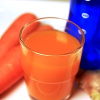 Image of hydrating ginger carrot sports drink