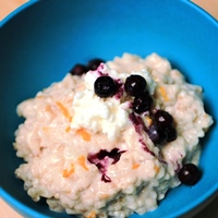 Image of vanilla rice pudding