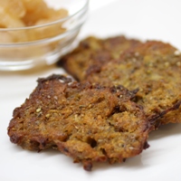 Image of Crispy Root Vegetable Latkes.