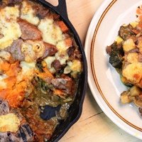 Image of Winter Shepherd's Pie with Savory Baked Beans recipe