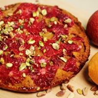 Image of Blood Orange & Pumpkin Crock Pot Cake.