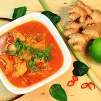 Image of Tom Yum Style Fish Chowder recipe