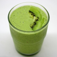 Image of a cup filled with the Green Monster Smoothie