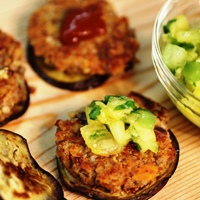 Image of black bean veggie sliders