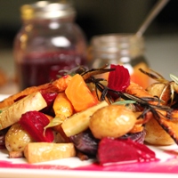 Image of Erkki Valto's Beet & Roast Root Salad.