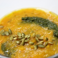 Image of winter squash soup