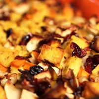 Image of Apple Polenta Stuffing. 