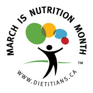 Nutrition month logo