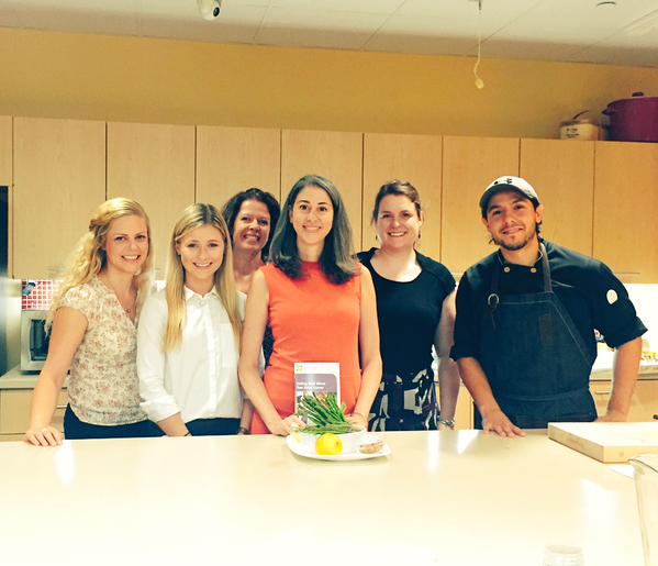 Image of the Canadian Cancer Society team with Christy and Geremy