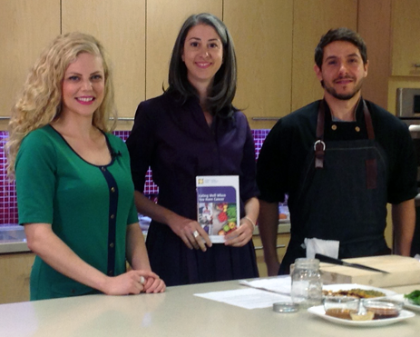Image of Christy, Tracy, and Geremy in the ELLICSR Kitchen