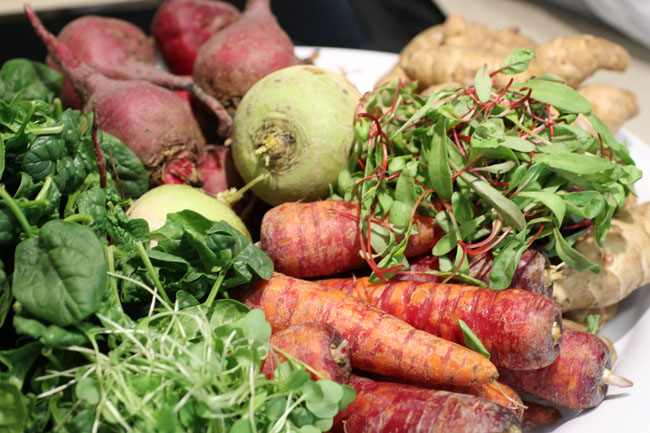 Image of an assortment of root vegetables