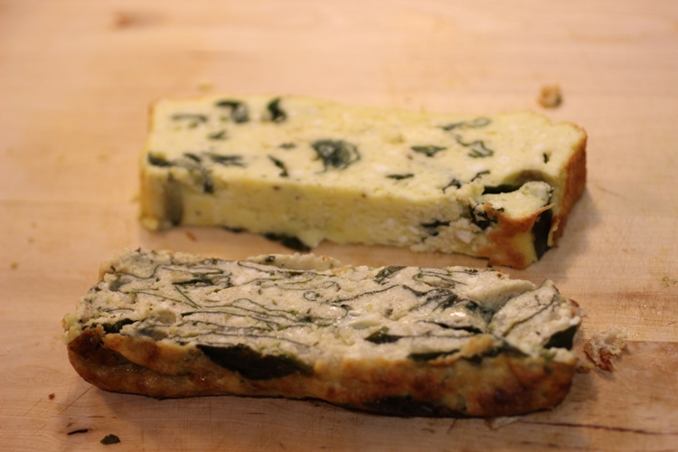 Image of two different kinds of frittatas
