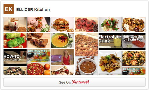Image of the ELLICSR Kitchen Pinterest page