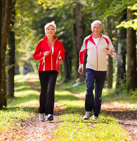 Image of couple walking