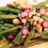 Image of Green Bean Salad with Macadamia and Miso
