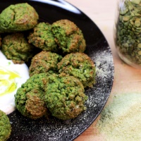 Image of Crispy Green Pea Fritters 