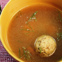 Image of Turkey Matzo Ball Soup recipe