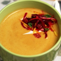 Image of tunisian red lentil soup