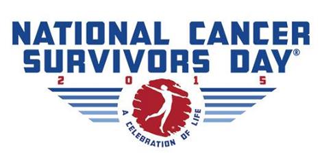 Image of the National Cancer Survivors Day 2015 logo